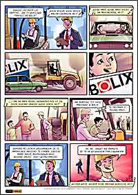 komiks okolicznociowy na 25 lat marki BOLIX