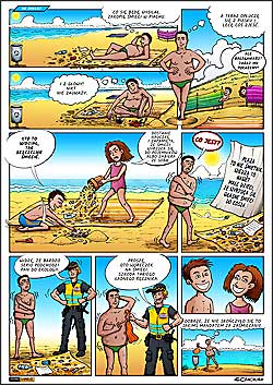 komiks edukacyjny dla dzieci i młodzieży z Kapitanem Parawanem