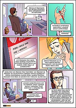 komiks edukacyjny dla młodzieży IT szkolnej o bezpiecznym korzystaniu z interentu
