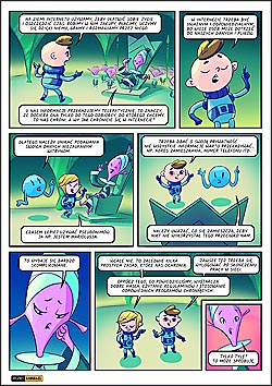 komiks edukacyjny IT dla dzieci i młodzieży szkolnej 