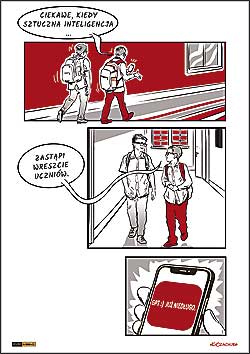 edukacyjny komiks IT o bezpiecze�stwie