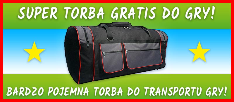 Wygodna i bardzo pojemna, <strong>super torba do transportu gry i element�w GRATIS! - Bezpieczni na drodze, na rowerach
