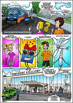komiks edukacyjny z sympatycznymi bohaterami - komiks edukacyjny o odnawialnych źródłach energii